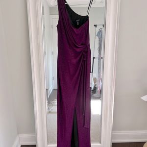 Aidan Mattox Metallic Size 8 Dress